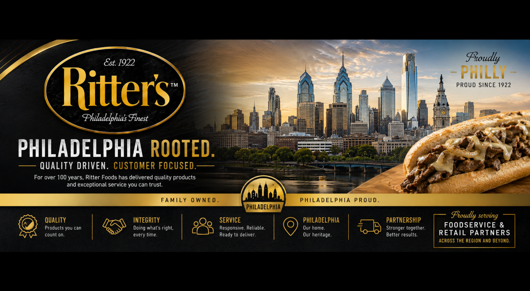 ritter foods protein distribution philadelphia philly steak specialist