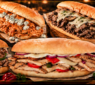 cheesesteak varieties pizza buffalo chicken breakfast bbq classic chipotle